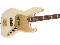 Fender  40th Anniversary Jazz Bass Gold Edition Laurel Fingerboard Olympic White